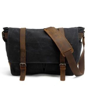 Woosir vintage waterproof Canvas camera bag